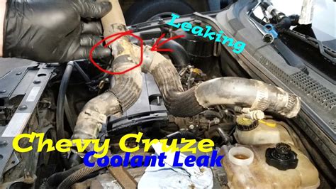 coolant leak chevy cruze|Most common coolant leaks